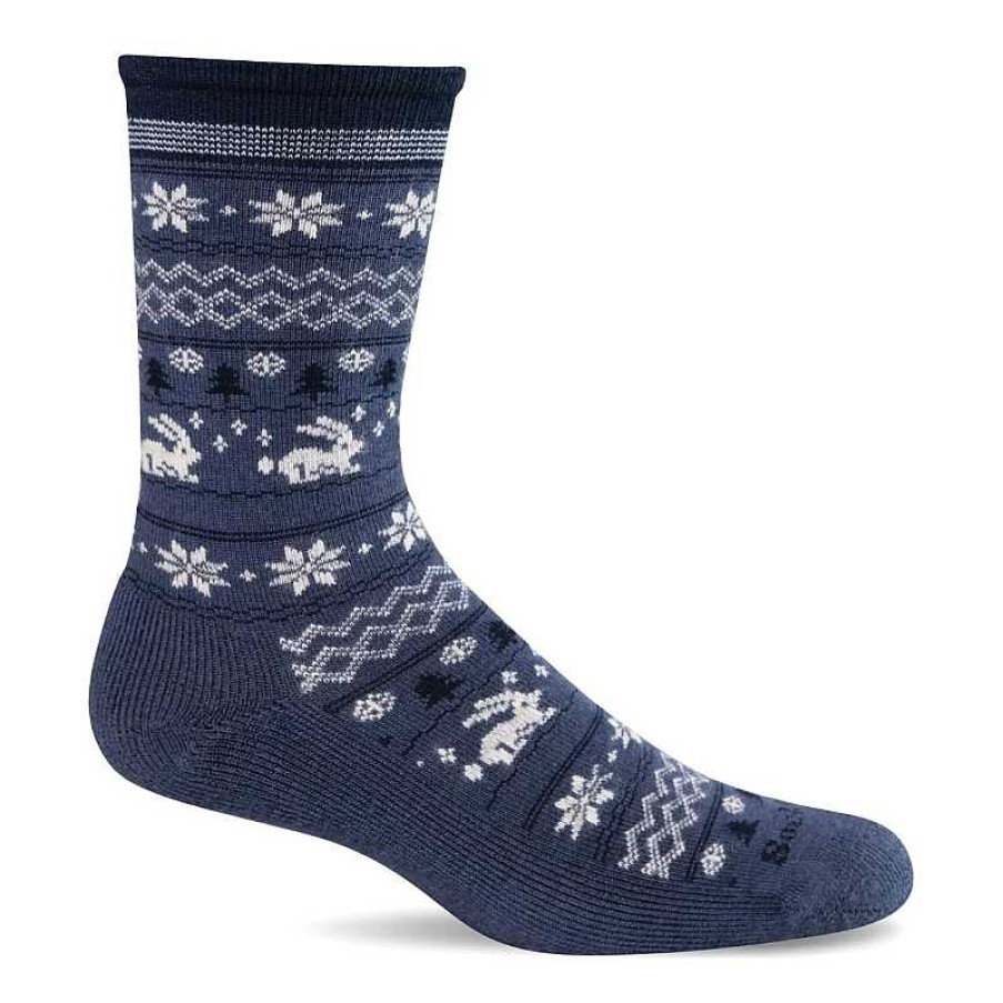 Accessories Sockwell | Women'S Sockwell Folksy Fairisle - Denim