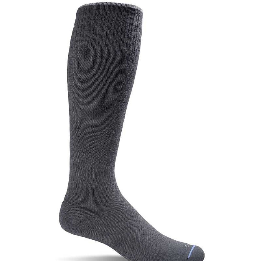 Accessories Sockwell | Men'S Sockwell Circulator Moderate Graduated Compression Socks - Black