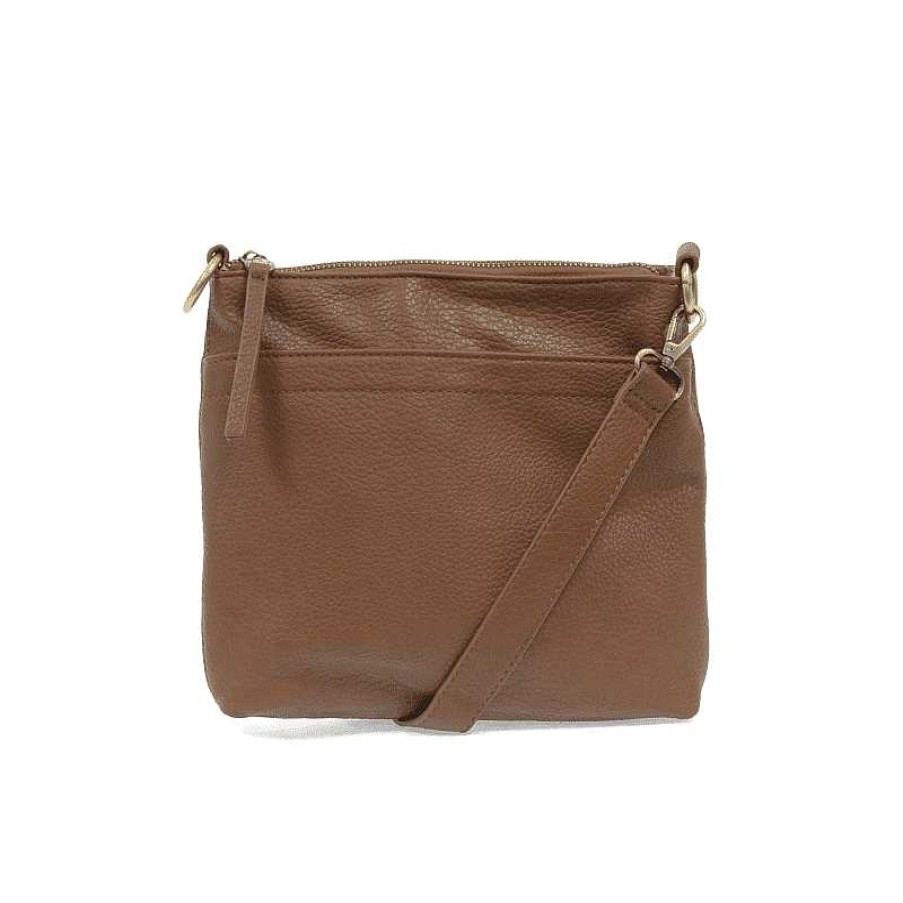 Accessories Joy Susan | Joy Susan Layla Top Zip Crossbody Bag Harvest Brown