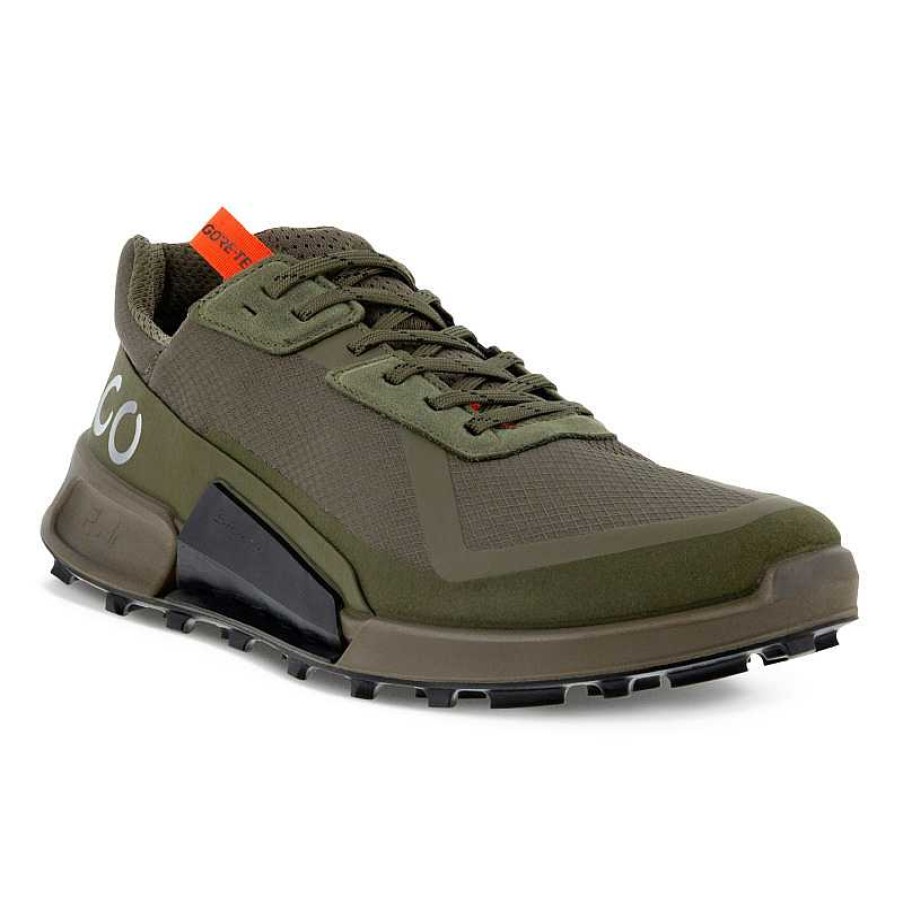 Men ECCO | Men'S Ecco Biom 2.1 Gtx Low - Tarmac|Grape Leaf