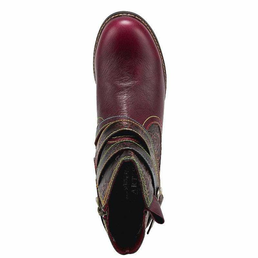 Women L'Artiste | Women'S L'Artiste Shazzam Boot - Rose Bordeaux