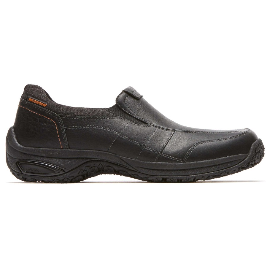 Men Dunham | Men'S Dunham Litchfield Slip-On - Black