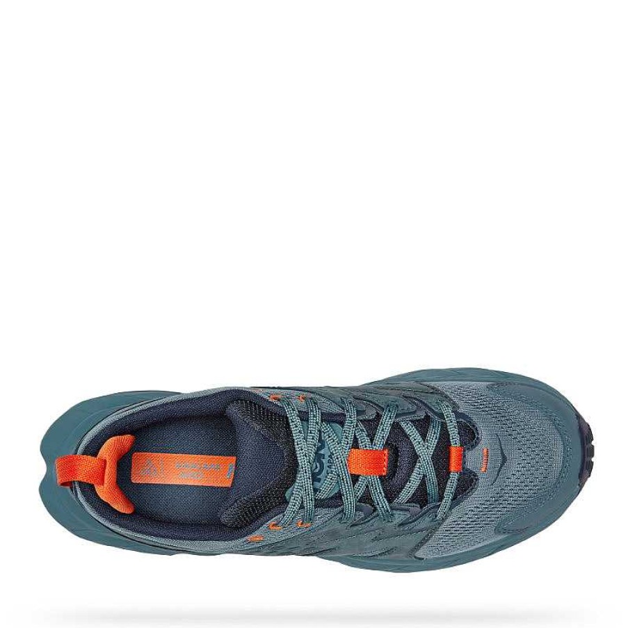 Men Hoka | Men'S Hoka Anacapa Breeze Low - Goblin Blue/Outer Space (Gbos)