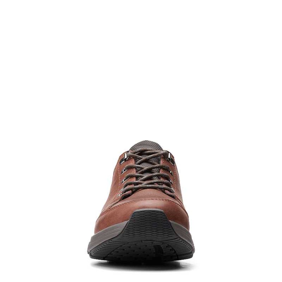 Men Clarks | Men'S Clarks Wave 2.0 Vibe - Brown