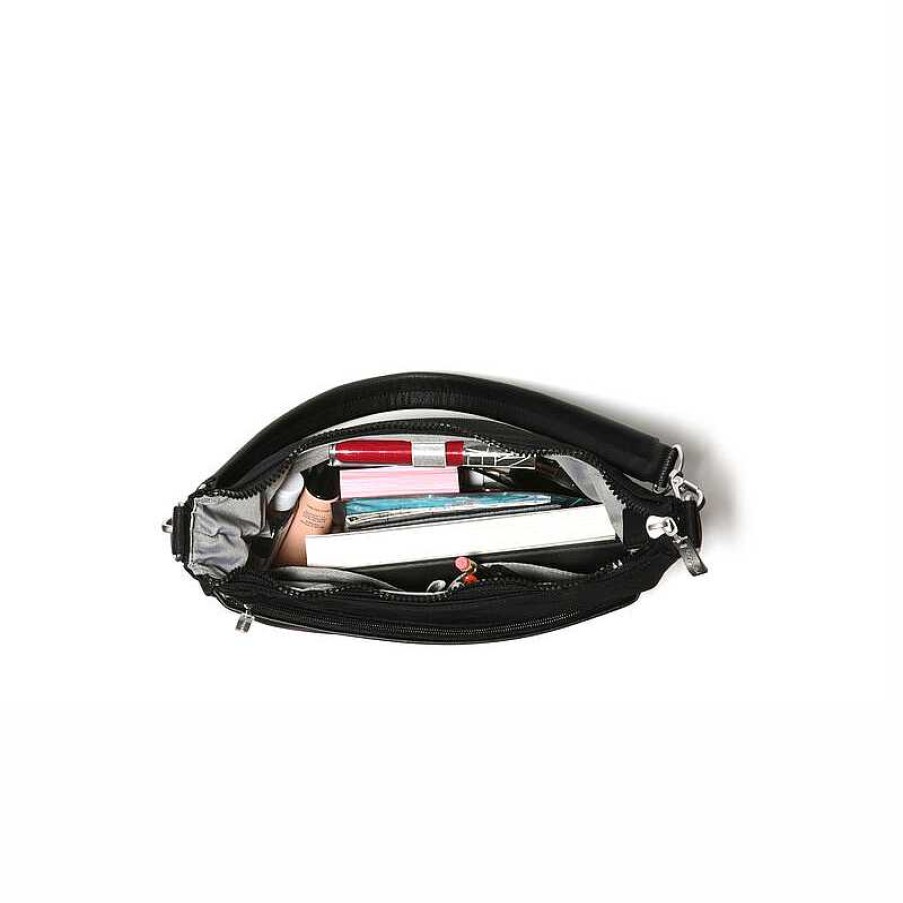 Accessories Baggallini | Baggallini Bowery Half Moon Bag - Black