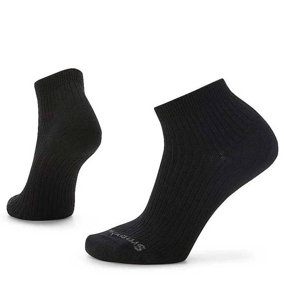 Accessories Smartwool | Women'S Smartwool Everyday Ankle Socks - Black