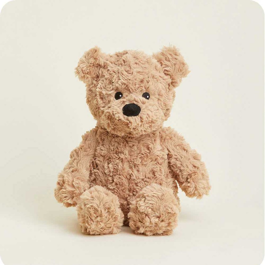 Accessories Warmies | Warmies Plush Curly Bear - Brown