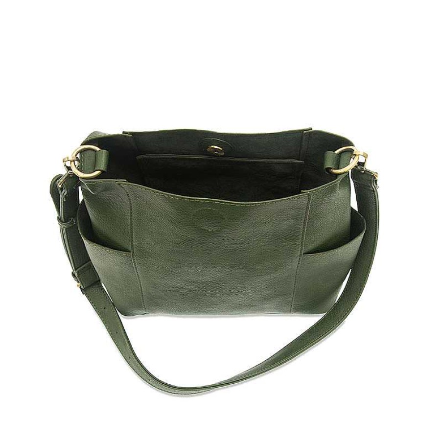 Accessories Joy Susan | Joy Susan Kayleigh Bucket Bag - Hunter Green L8089-23