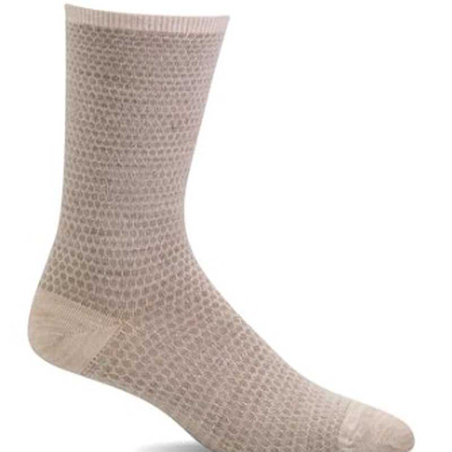 Accessories Sockwell | Sockwell Wabi Sabi Crew Socks - Barley