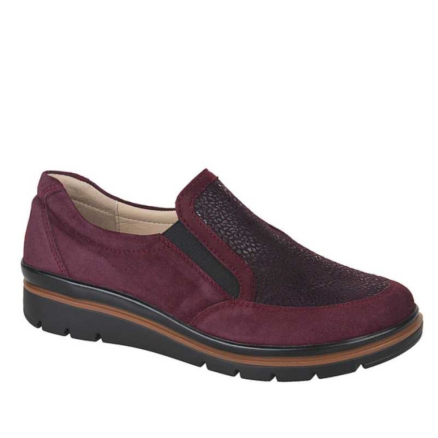 Women Fidelio | Women'S Fidelio Namir - Vino Nubuck - Uk Sizing