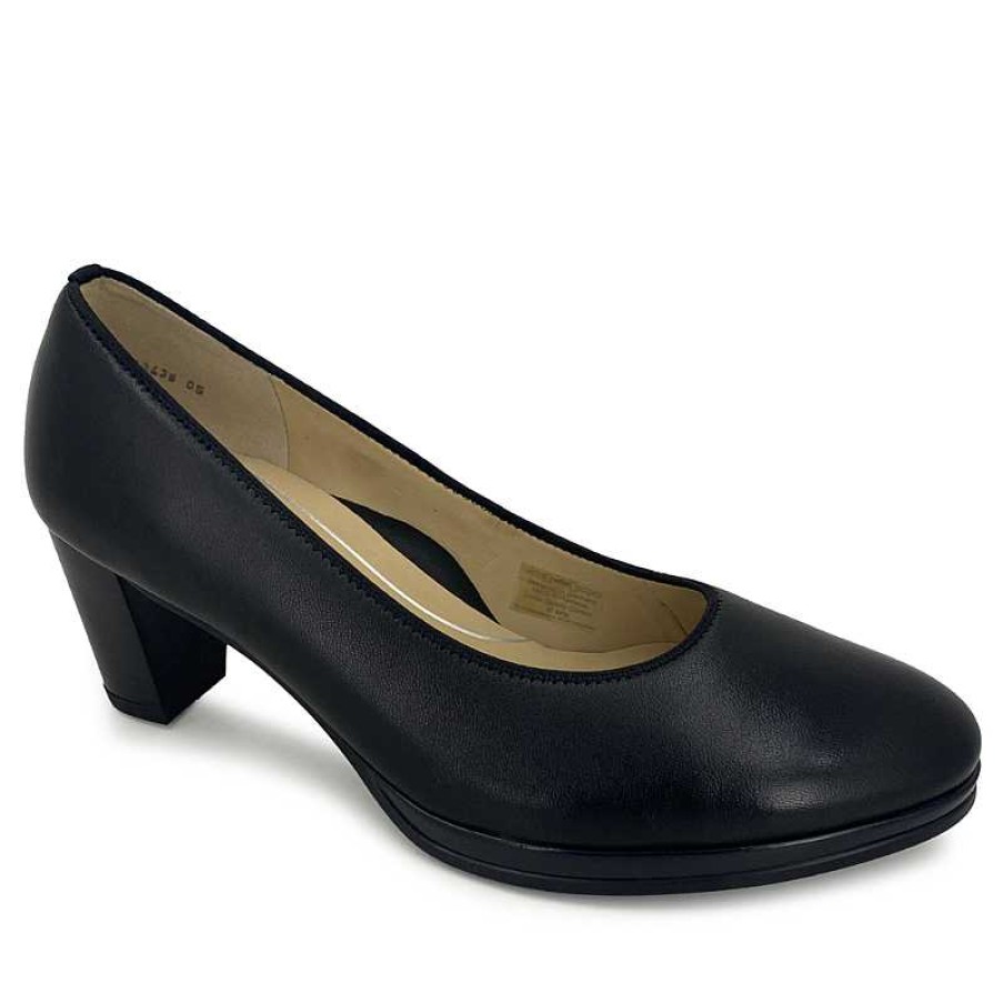 Women Ara | Women'S Ara Orly/Ophelia - Black Nappa Leather - Uk Sizing