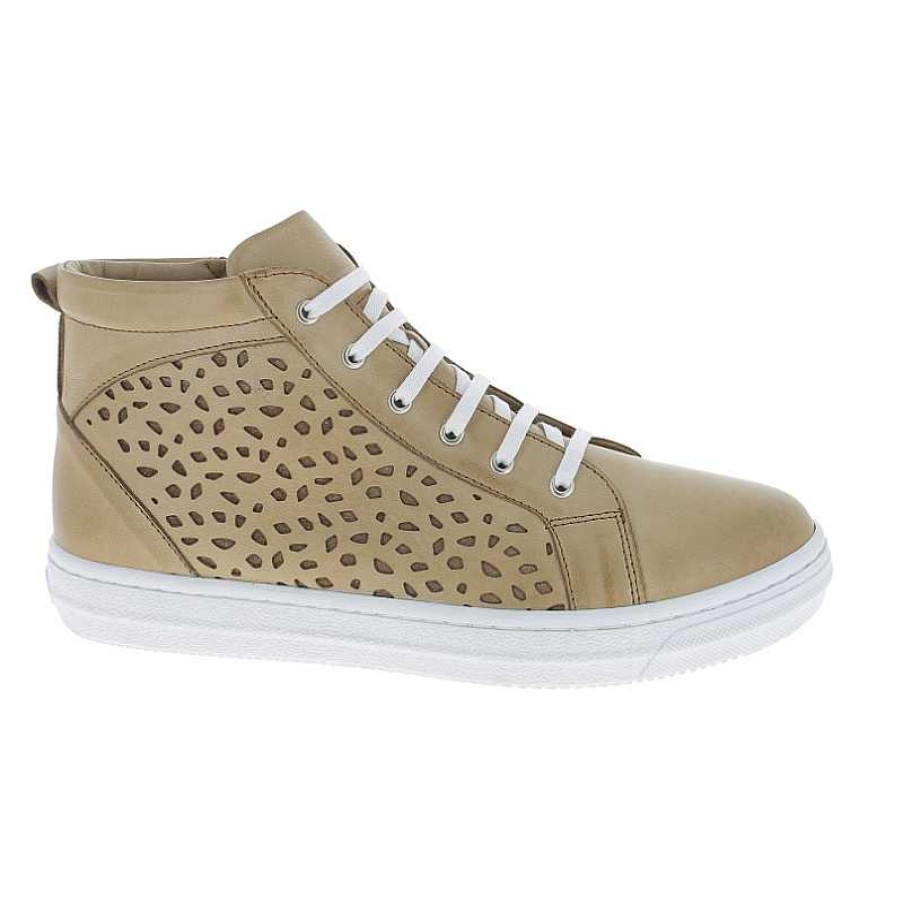 Women Andrea Conti | Women'S Andrea Conti Perf Sneaker Boot - Camel