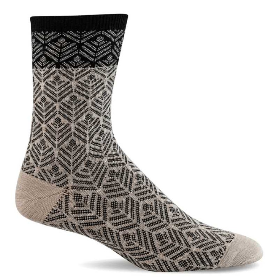 Accessories Sockwell | Women'S Sockwell Leaflet Sock - Putty