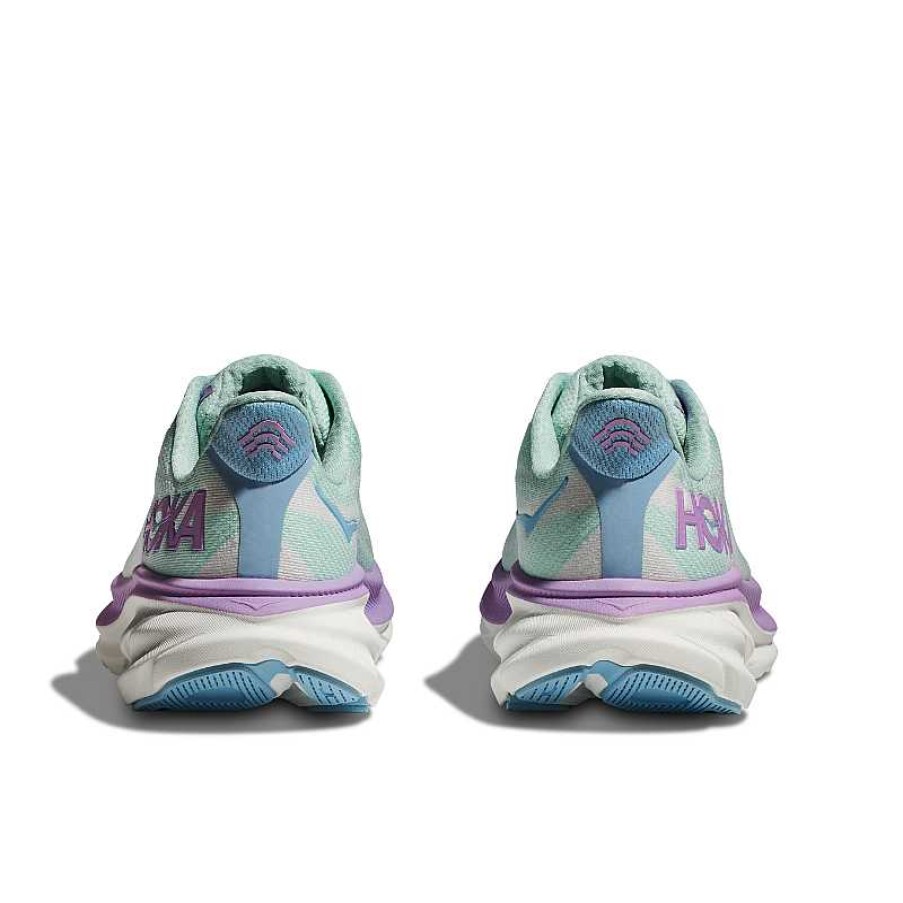 Women Hoka | Women'S Hoka Clifton 9 - Sunlit Ocean/Lilac Mist (Solm)