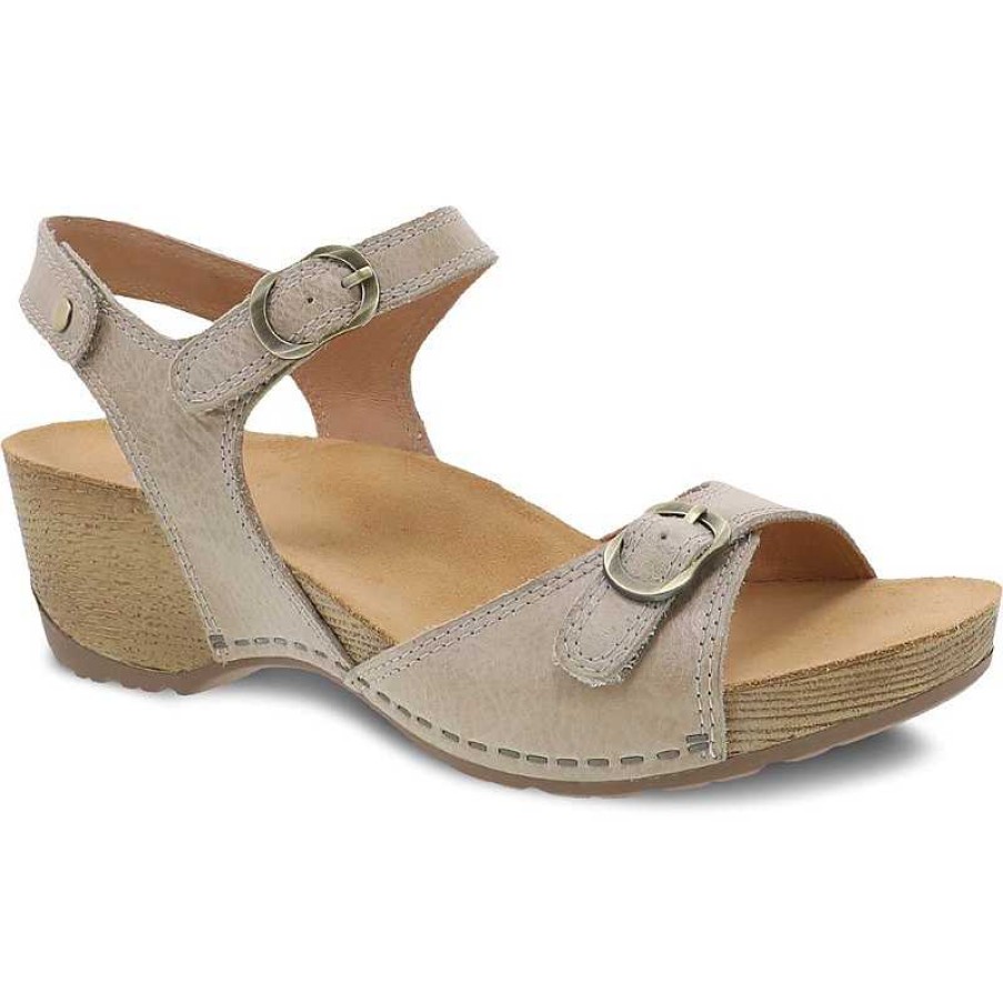 Women Dansko | Women'S Dansko Tricia - Linen Milled Burnished