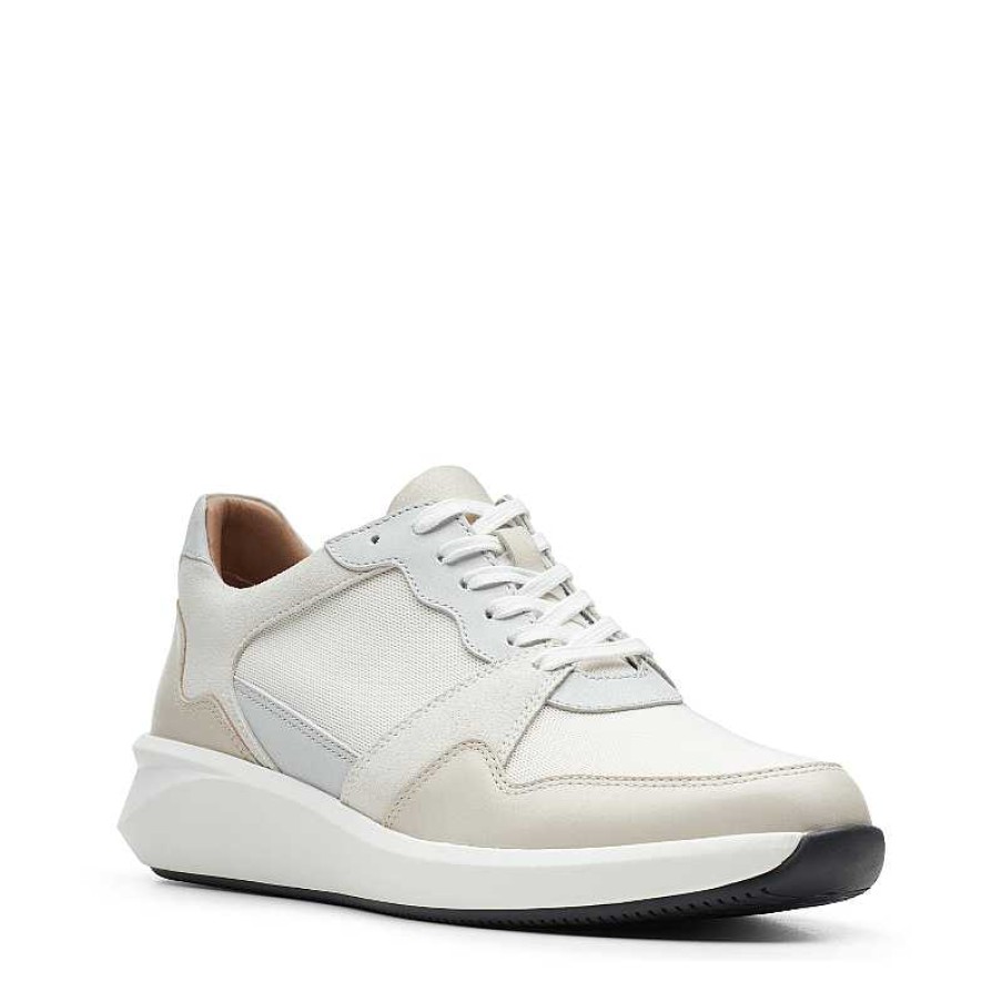 Women Clarks | Women'S Clarks Un Rio Run - White