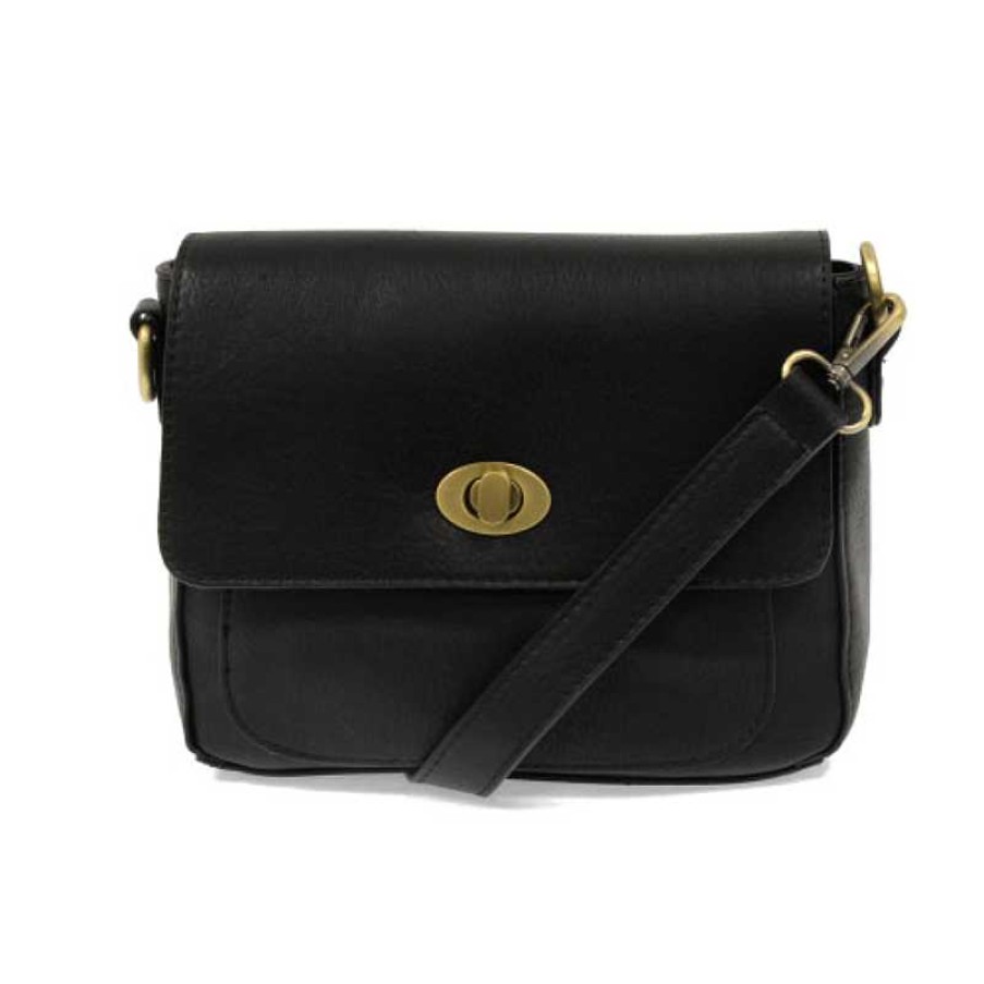 Accessories Joy Susan | Joy Susan Vicki Small Shoulder Bag - Black