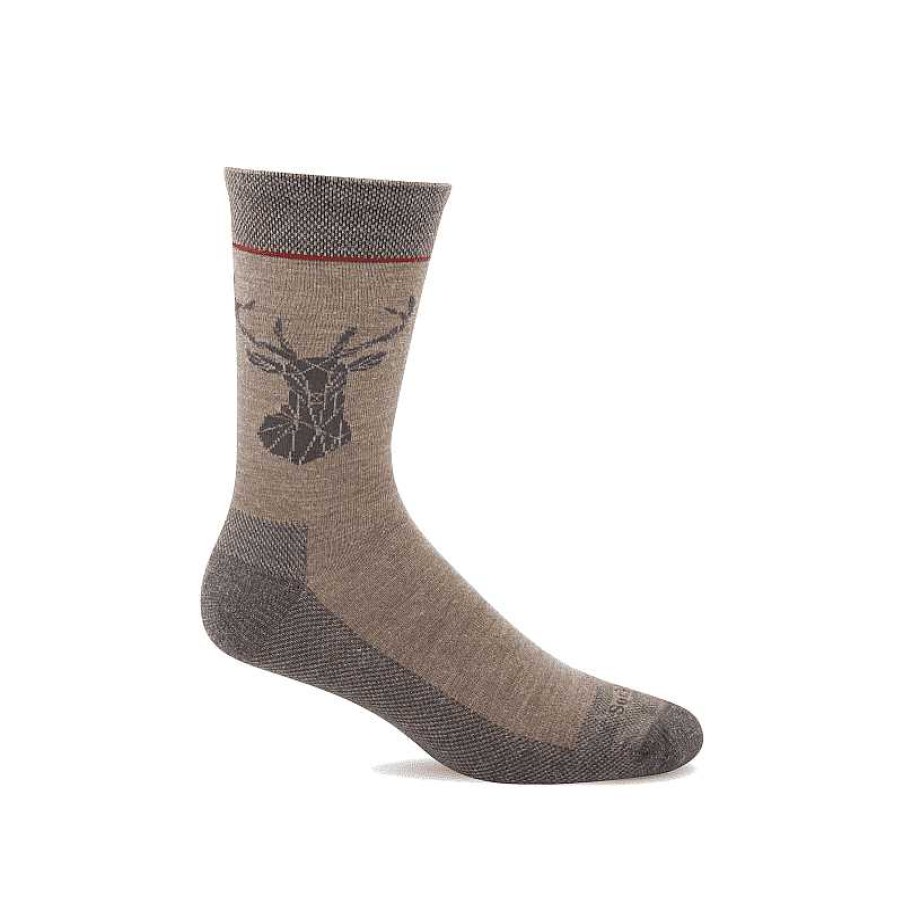 Accessories Sockwell | Men'S Sockwell Tender Foot Khaki