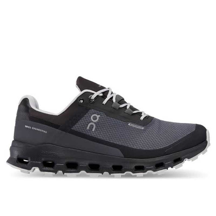 Men On Cloud | Men'S On Cloudvista Waterproof Trail Runner - Eclipse/Black