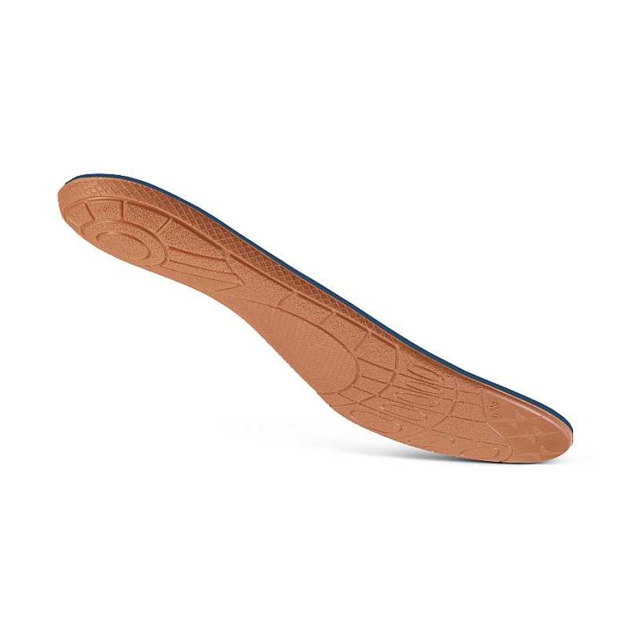 Accessories Aetrex | Aetrex L2305-Mx Men'S Premium Memory Foam Med/High Arch With Metatarsal