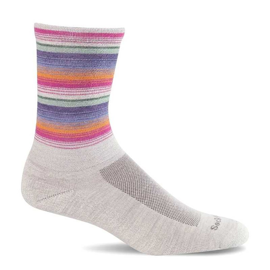 Accessories Sockwell | Women'S Sockwell Desert Stripe Sock - Natural