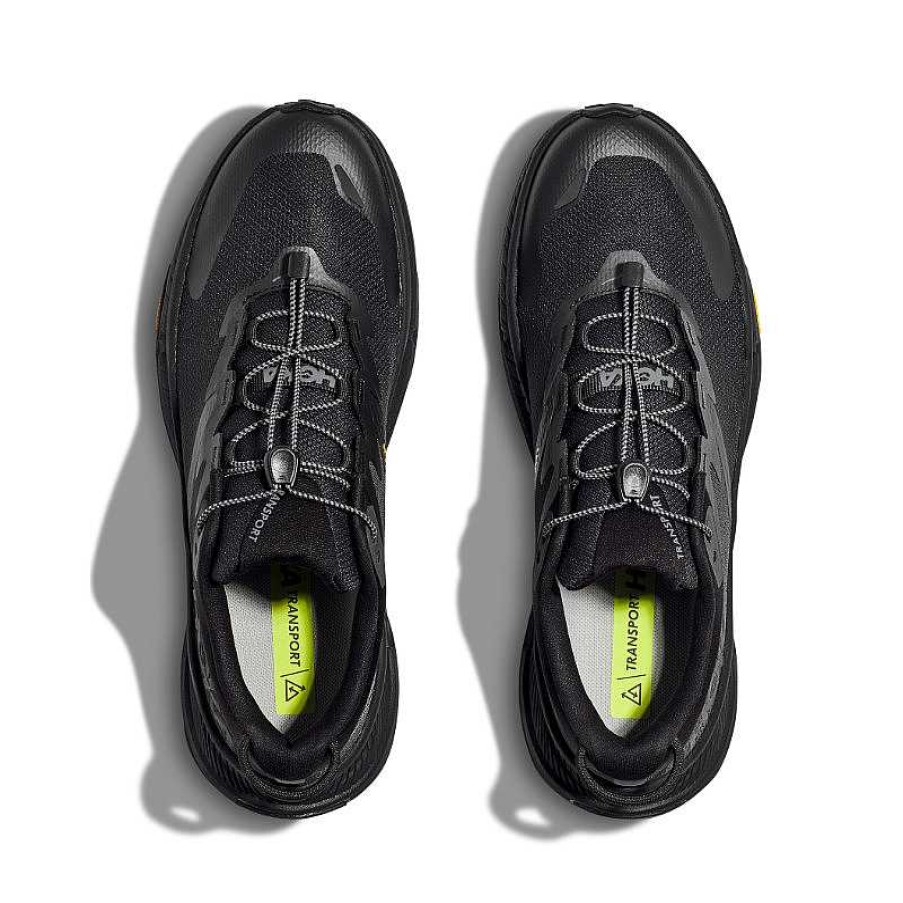 Men Hoka | Men'S Hoka Transport Black/Black (Bblc)