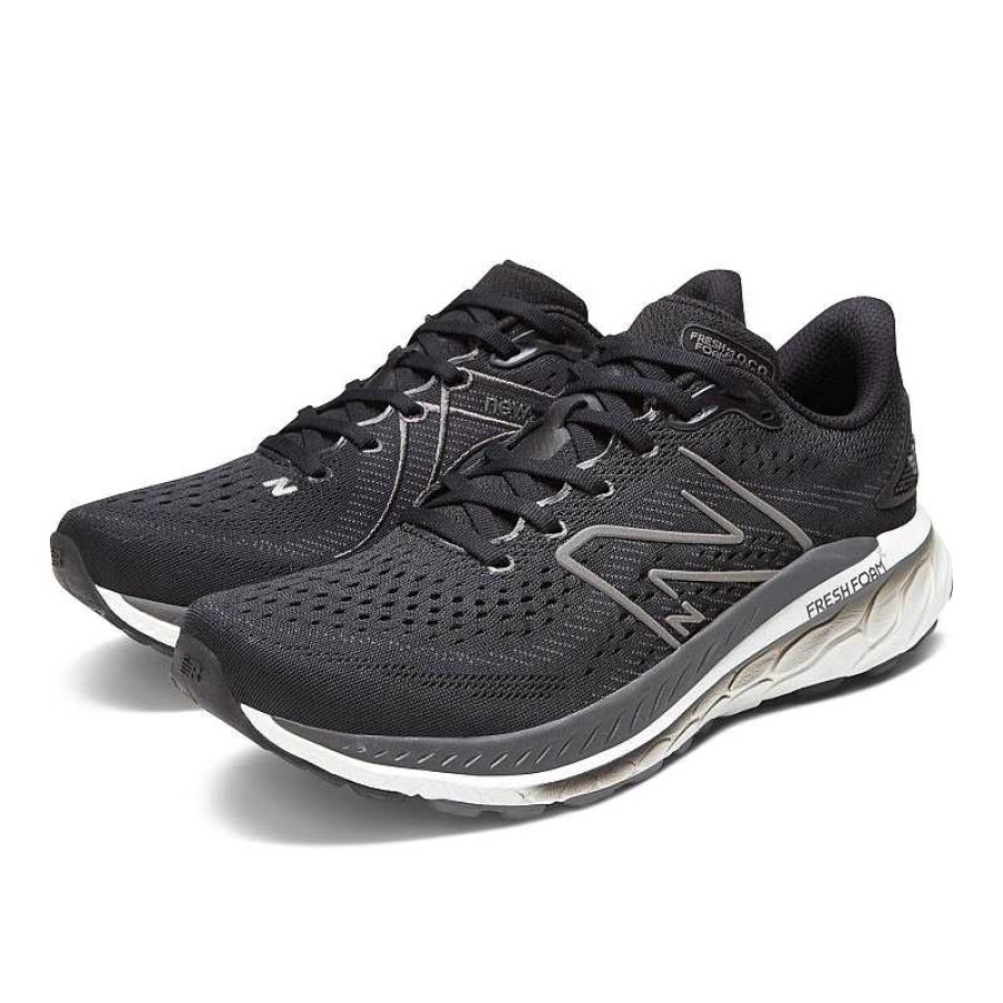 Men New Balance | Men'S New Balance Fresh Foam X 860V13 - Black/White/Magnet