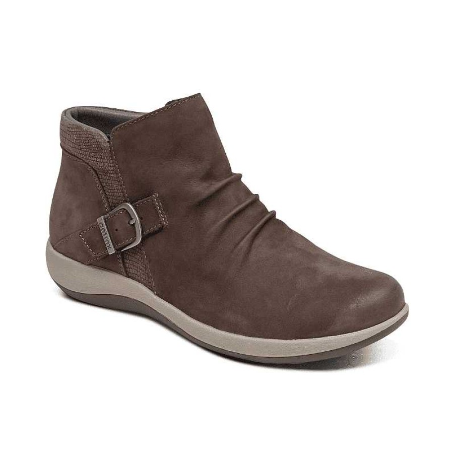 Women Aetrex | Women'S Aetrex Luna - Charcoal