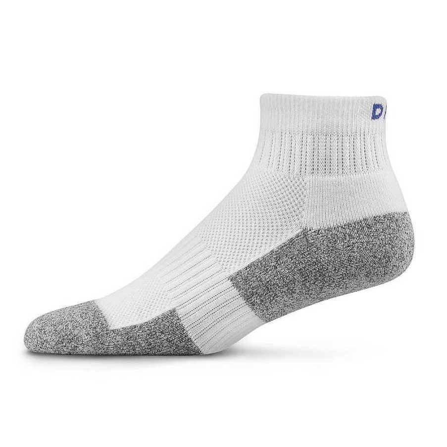 Accessories Dr. Comfort | Dr. Comfort Ankle Sock - White