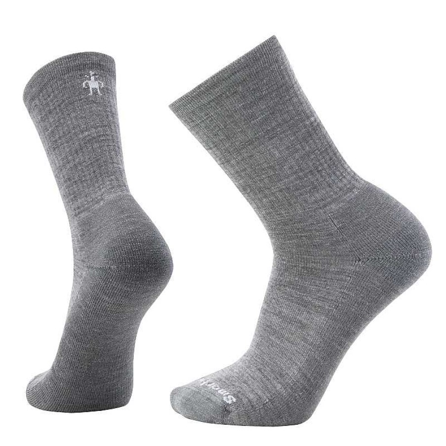 Accessories Smartwool | Men'S Smartwool Everyday Rib Crew Medium Grey