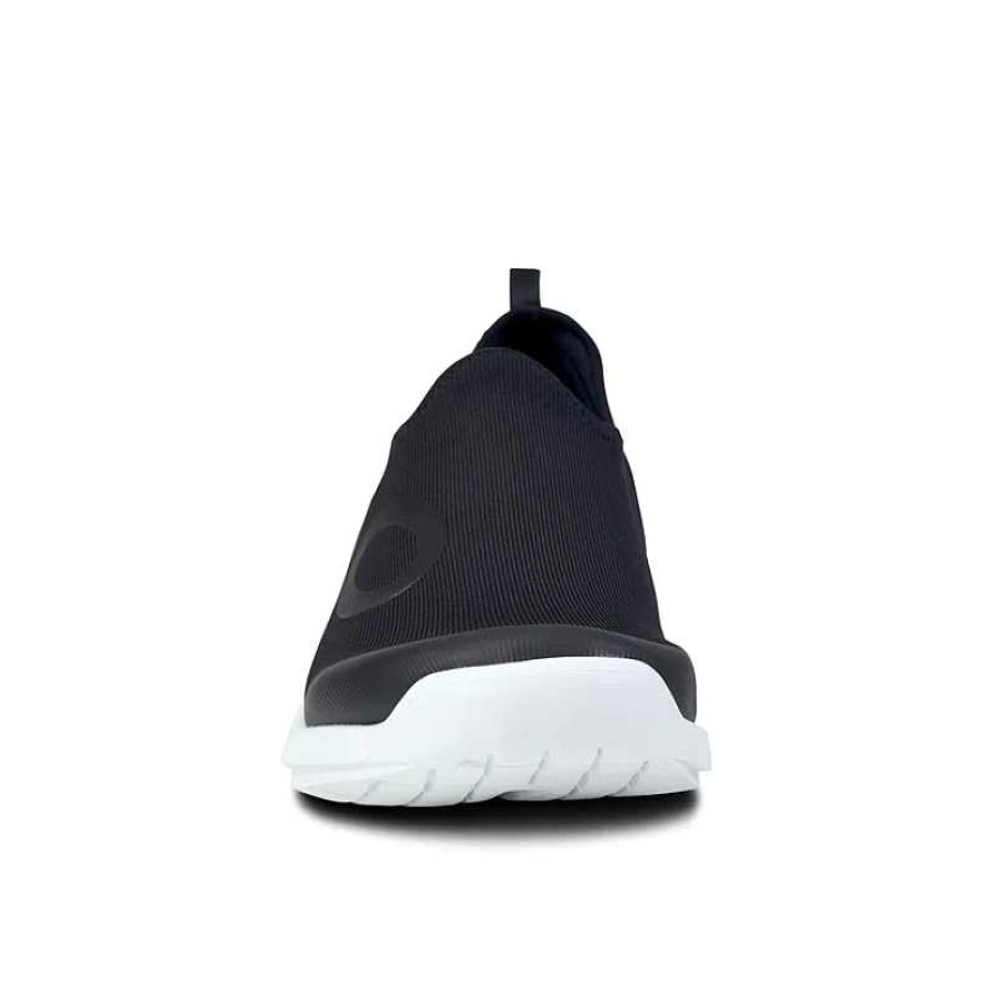 Men Oofos | Men'S Oofos Oomg Sport Shoe - White/Black