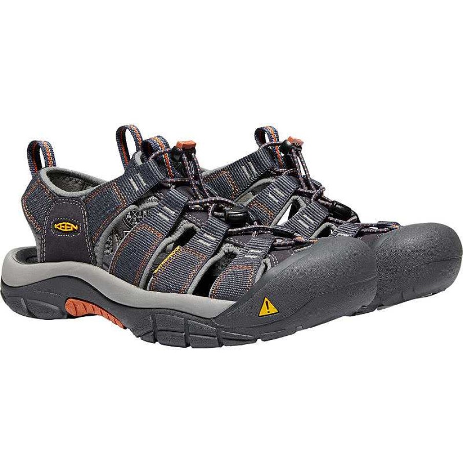 Men Keen | Men'S Keen Newport H2 - Magnet|Nasturtium