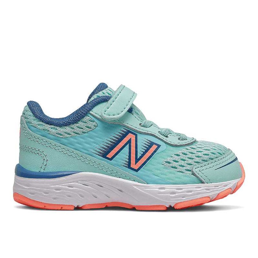 Kids New Balance | Girl'S New Balance 680V6 Ia680Ll6 Size 7-9 - Bali Blue|Mako Blue|Ginger Pink