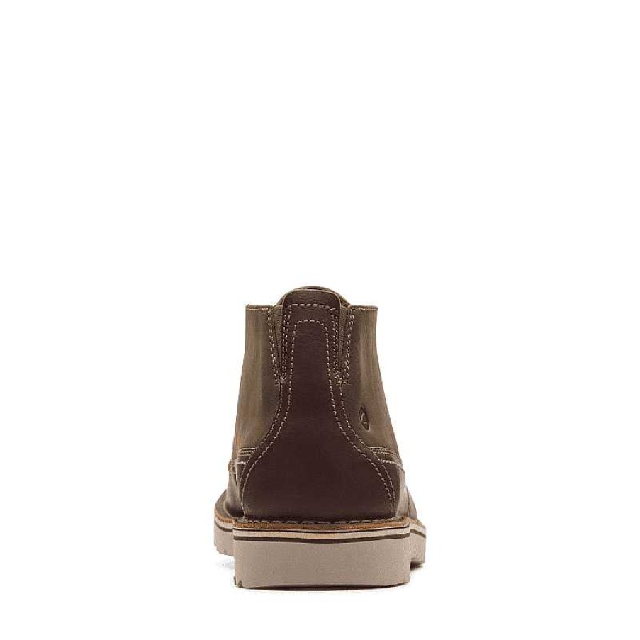 Men Clarks | Men'S Clarks Eastford Mid - Dark Olive