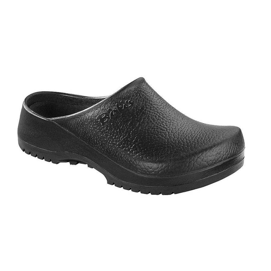 Women Birkenstock | Birkenstock Super Birki Pro Polyurethane Clog - Black