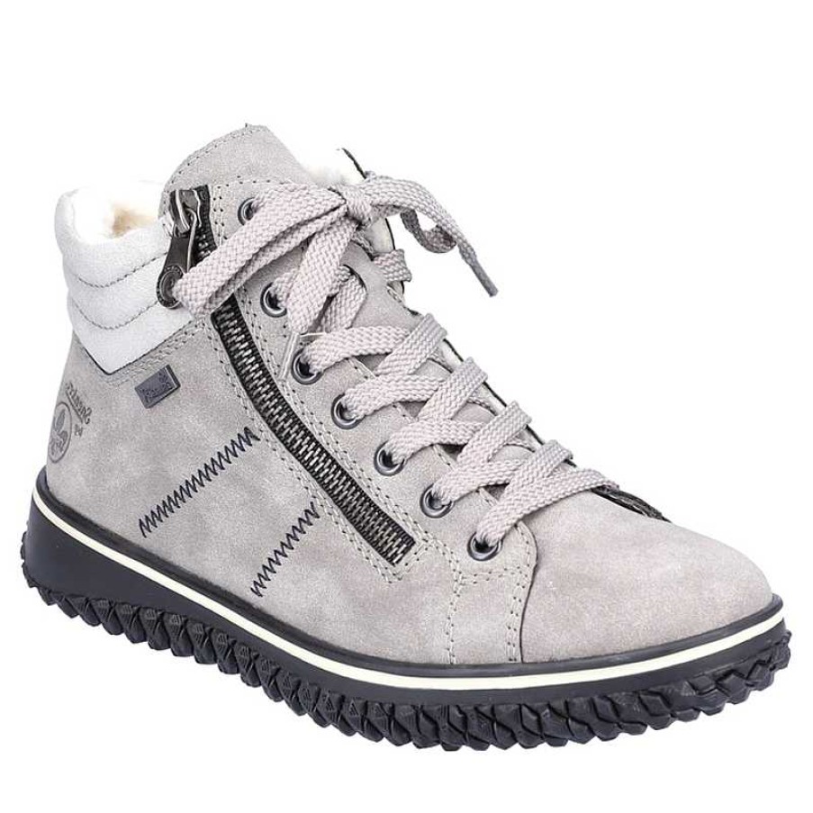 Women Rieker | Women'S Rieker Z4262-40 Waterproof Boot - Grey