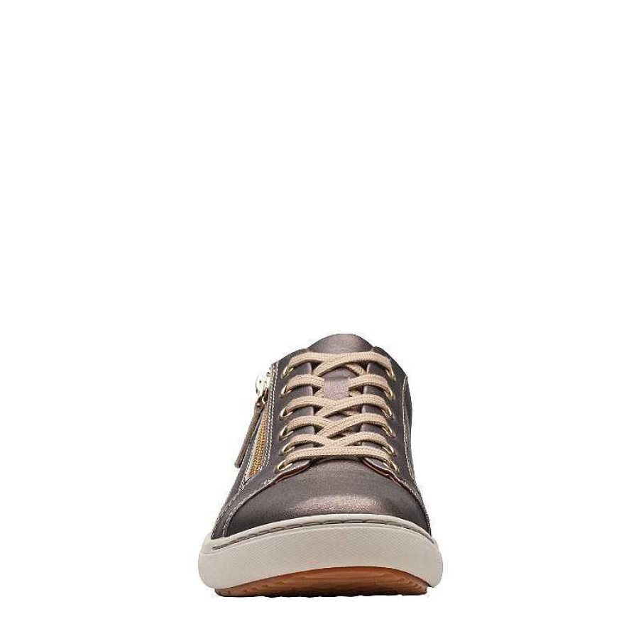 Women Clarks | Women'S Clarks Nalle Lace Bronze Metallic