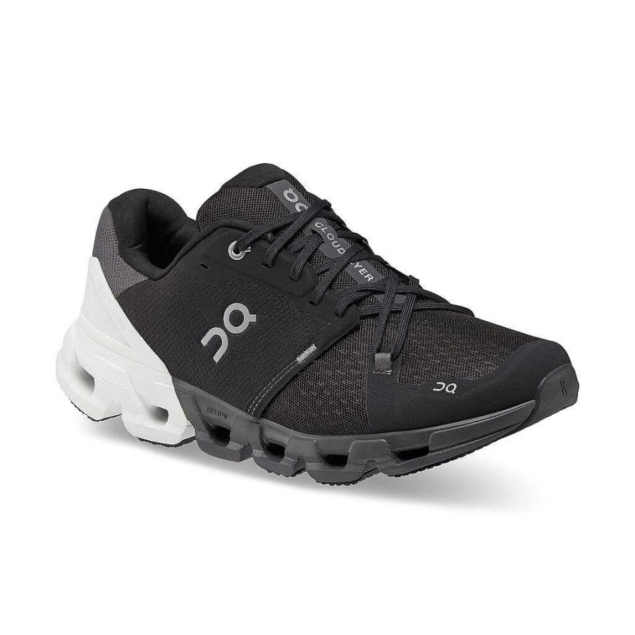 Men On Cloud | Men'S On Cloudflyer 4 - Black/White