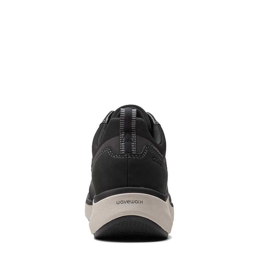 Women Clarks | Women'S Clarks Wave 2.0 Lace - Black