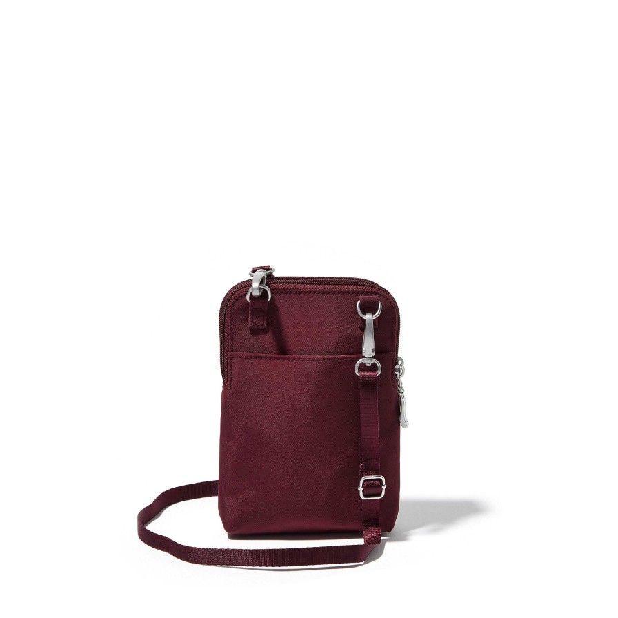 Accessories Baggallini | Baggallini Take Two Bryant Crossbody - Dark Cherry