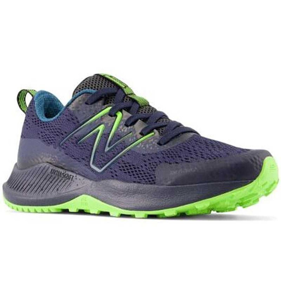 Kids New Balance | Kids' New Balance Dynasoft Nitrel V5 Sizes 3.5-7 - Natural Indigo/Eclipse/Pixel Green