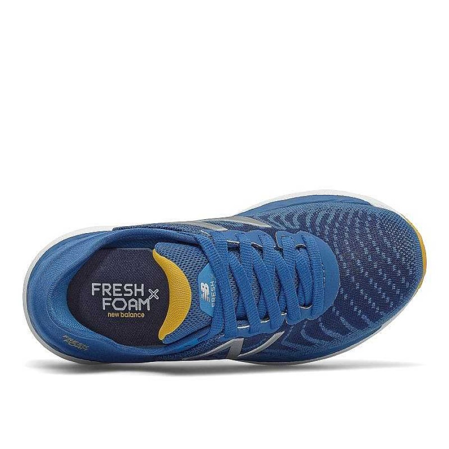 Kids New Balance | Kids' New Balance Fresh Foam 860V11 Sizes 3.5-7 - Blue/Gold