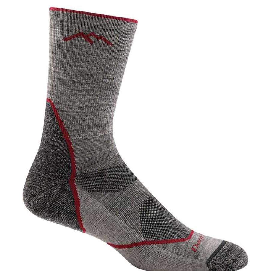 Accessories Darn Tough | Darn Tough Light Hiker Micro Crew Socks - Taupe