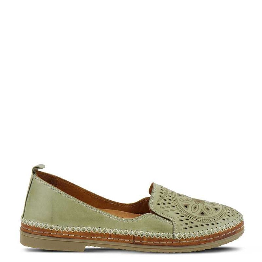 Women Spring Step | Women'S Spring Step Ingrid - Olive Green