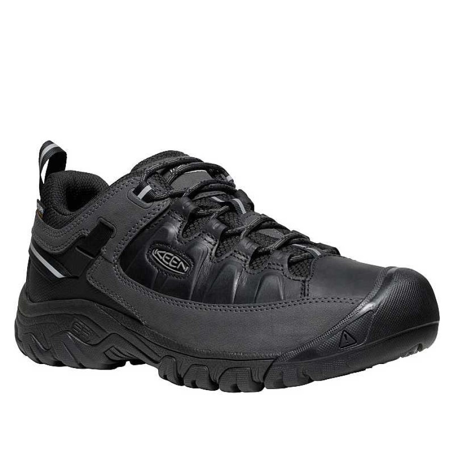 Men Keen | Men'S Keen Targhee Iii Waterproof - Triple Black