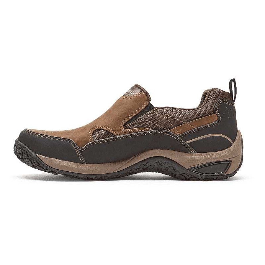 Men Dunham | Men'S Dunham Cloud Plus Slip-On - Brown