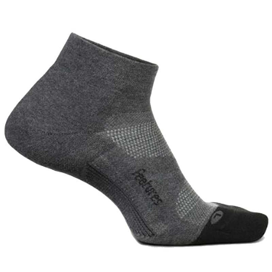 Accessories Feetures | Feetures Elite Max Cushion Low Cut Socks - Gray