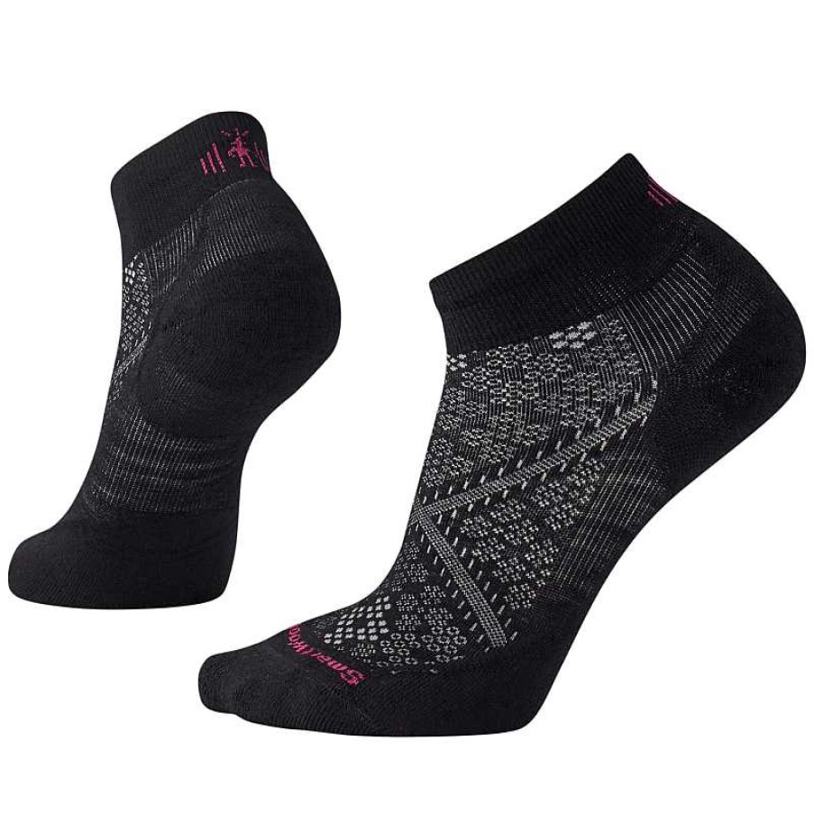 Accessories Smartwool | Women'S Smartwool Phd Run Light Elite Low Cut Socks - Black