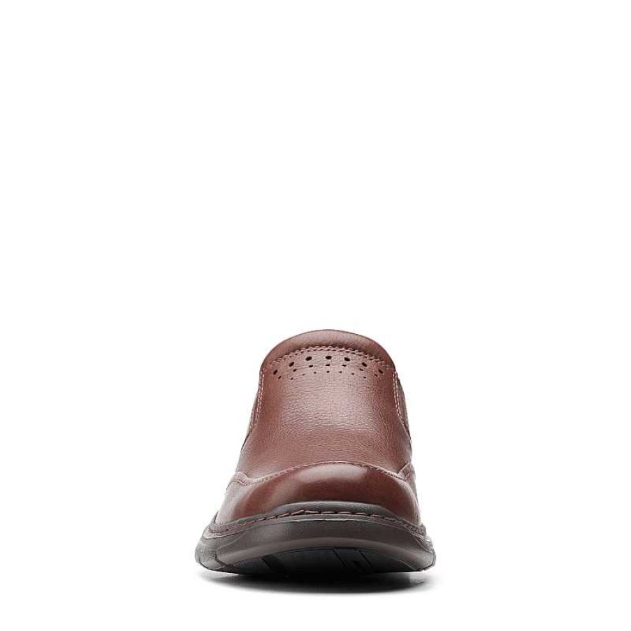 Men Clarks | Men'S Clarks Un Brawley Step - Mahogany