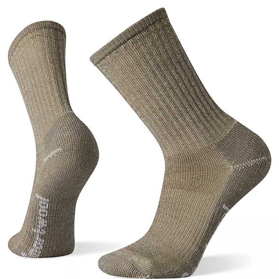 Accessories Smartwool | Men'S Smartwool Hike Classic Light Cushion Crew Socks - Taupe